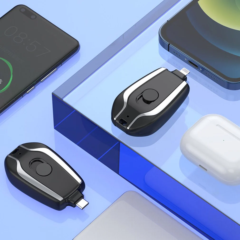 1500mAh Mini Power Bank - Sleutelhanger - Noodgevallen - Snellader - Image 7