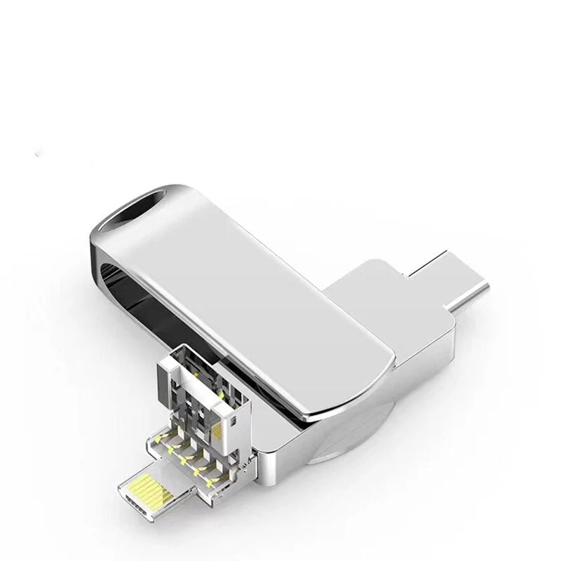 50% Korting | QuadDrive™ 4 in 1 Draaibare Metalen-Flash-Geheugen-Drive - Image 5