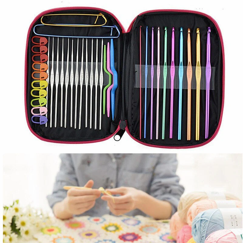 Harky™ Haaknaalden set in handige etui - 100-delig! | 50% KORTING - Image 6
