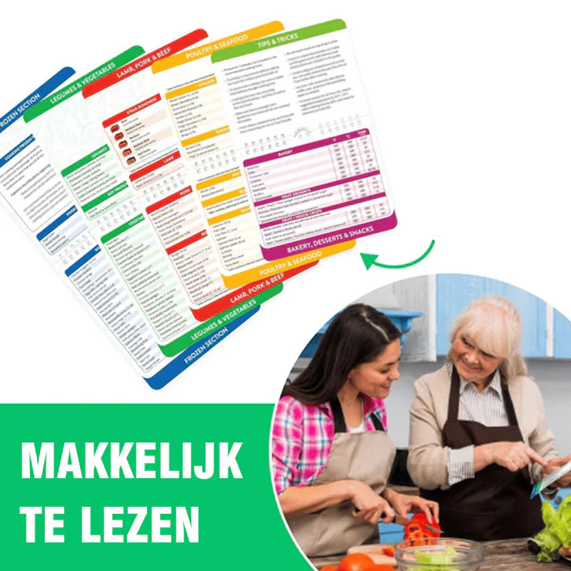 KookGids - Magnetische kookgids voor de Airfryer | 50% KORTING - Image 9