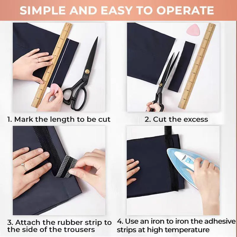 PerfectFit - Zelfklevende broekrand inkorten | 1+2 GRATIS - Image 8