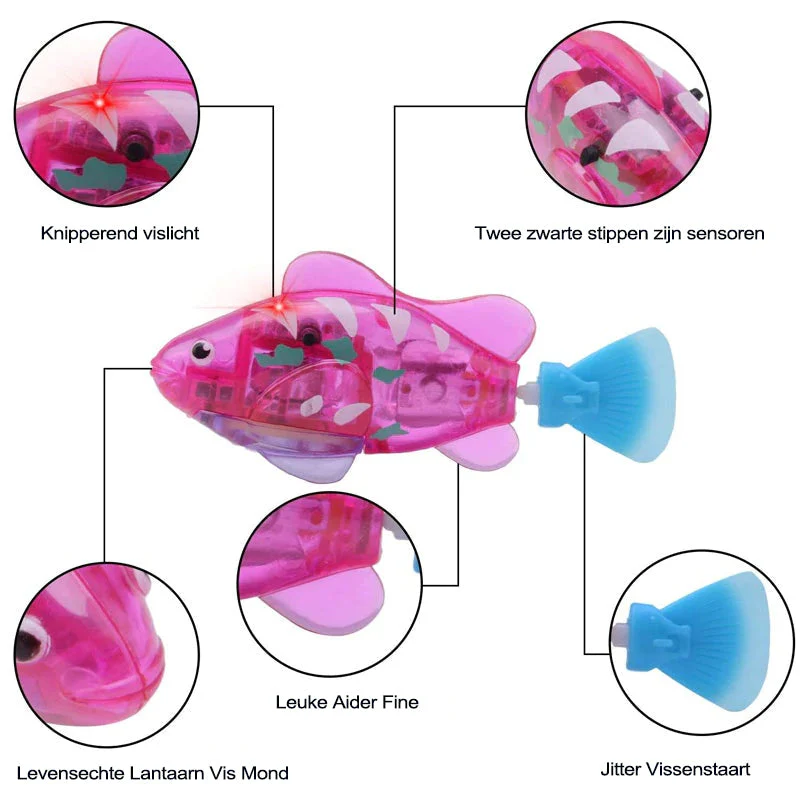 Zwemmen Robot Vis Speelgoed voor Kat & Hond - Image 4